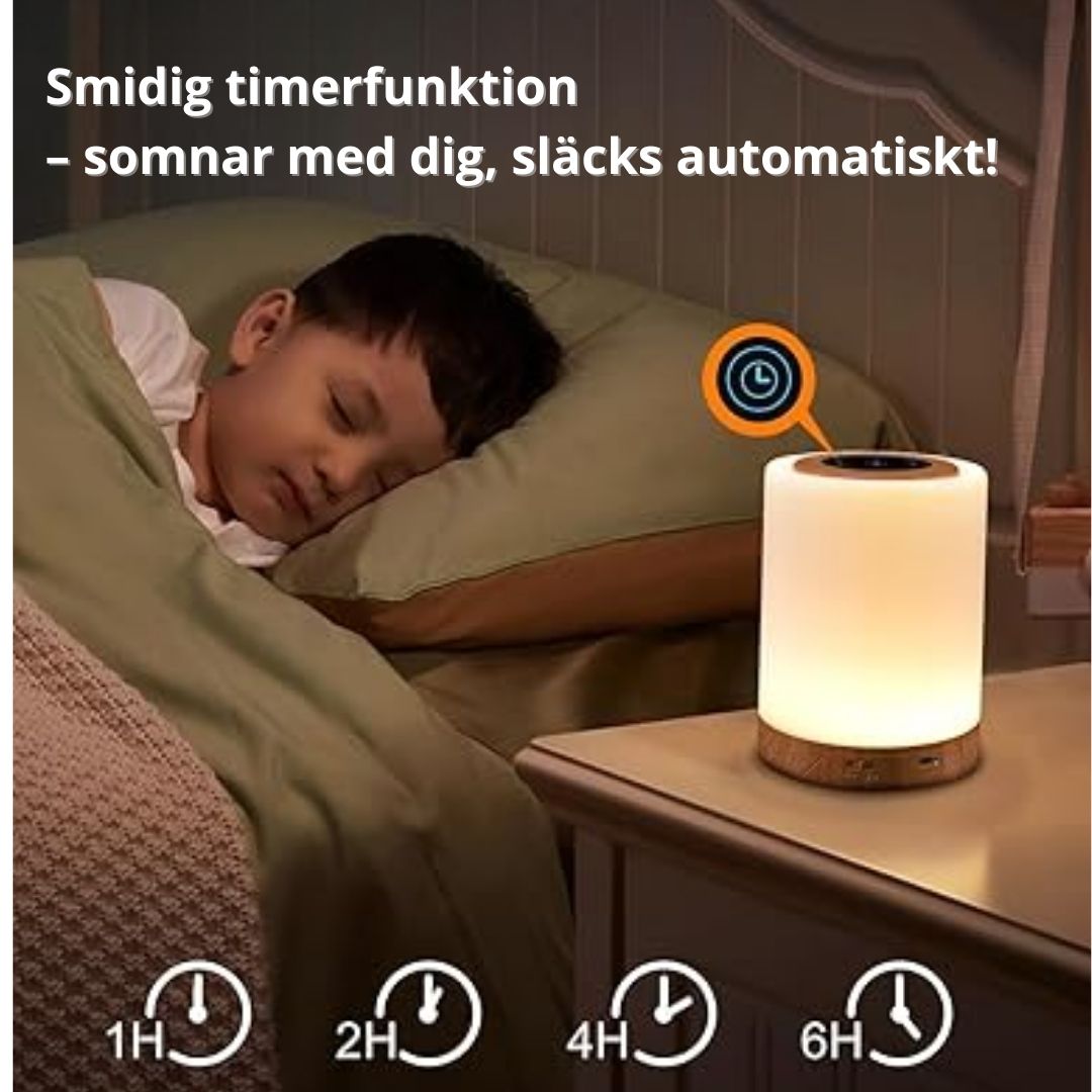 Luna LED nattlampa - perfekt för både vuxna och barn